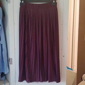 Maroon Skirt